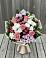 Букет цветов из: Альстромерии, Гвоздики, Розы и Хризантемы в Зелёном городе