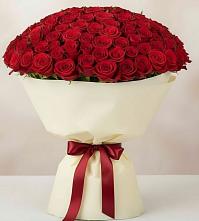 Букет 101 Красная роза Милано в Зелёном городе