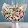 Букет цветов из: Альстромерии и Розы в Зелёном городе