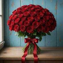 Букет Красные розы Блэк Меджик в Зелёном городе