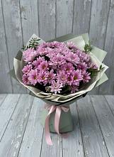 Букет цветов из:  Хризантемы в Зелёном городе