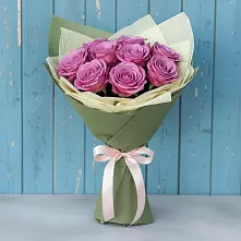 Букет Розы Фёрст Леди #REPLACE_PRED# Зелёном городе