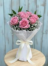 Букет цветов из:  Розы в Зелёном городе