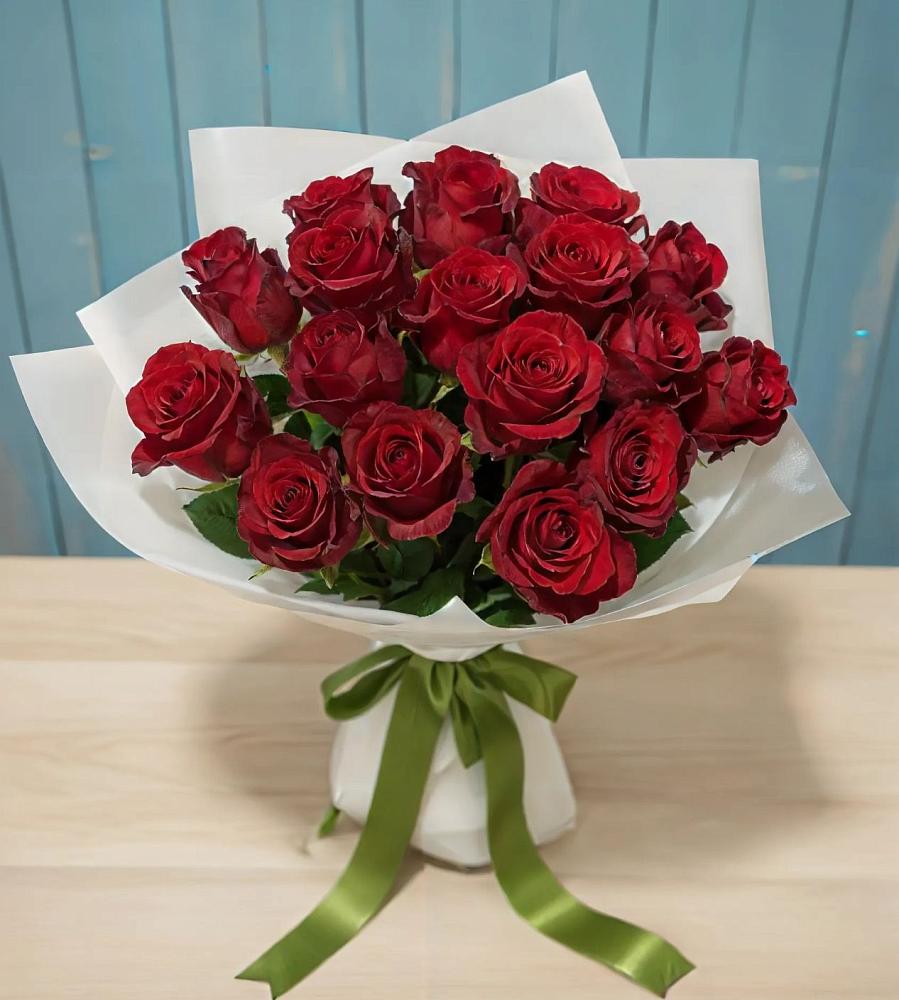Букет Красные розы в Зелёном городе