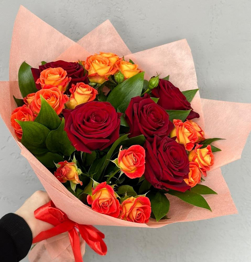 Букет Любовь и восторг в Зелёном городе