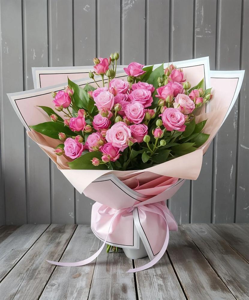 Букет Розовый кустик в Зелёном городе