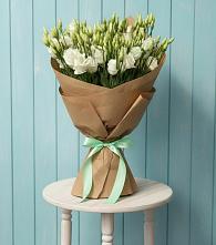 Букет цветов из:  Лизиантусы в Зелёном городе