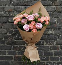 Букет цветов из:  Розы в Зелёном городе