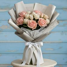 Букет цветов из:  Розы в Зелёном городе