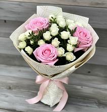 Букет цветов из:  Розы в Зелёном городе