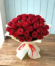 Букет 29 Красных роз в Зелёном городе