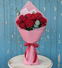 Букет цветов из:  Розы в Зелёном городе