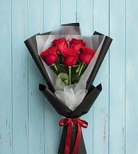 Букет цветов из:  Розы в Зелёном городе
