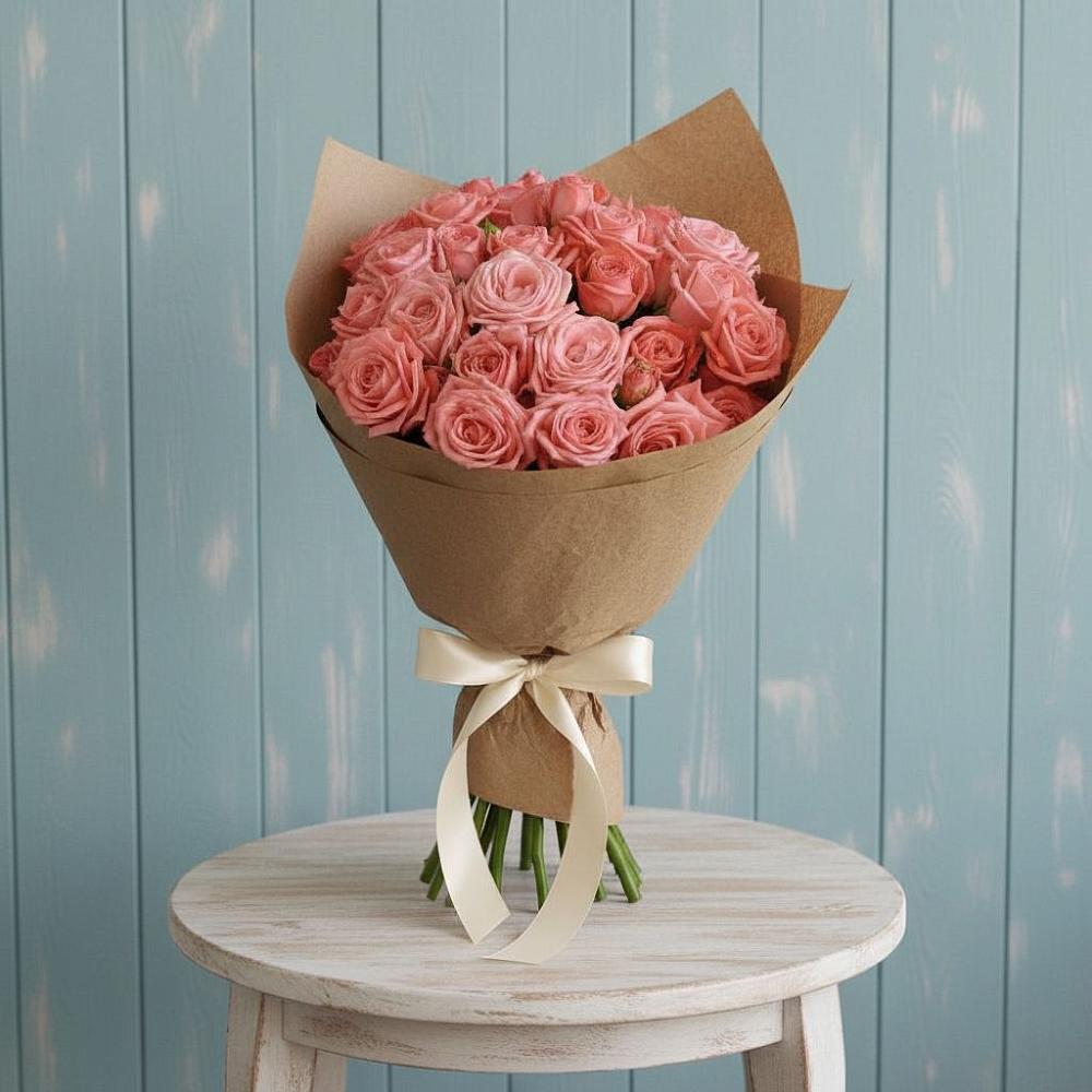 Букет цветов из: Розы в Зелёном городе