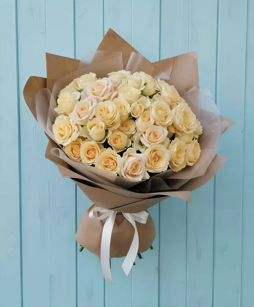 Букет Кремовое облако в Зелёном городе