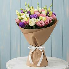 Букет цветов из:  Лизиантусы в Зелёном городе