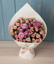 Букет цветов из:  Розы в Зелёном городе